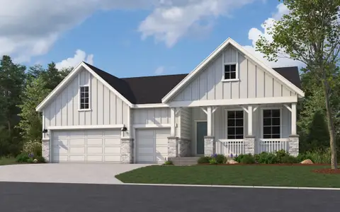 New construction Single-Family house 376 Rustic Barn Ln, Berthoud, CO 80513 plan Summit - image
