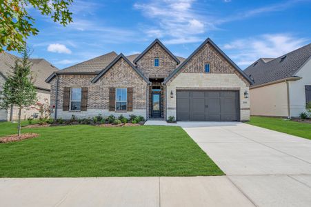 New construction Single-Family house 1131 Barbazzano Dr, Fate, TX 75087 plan Frankfurt - image