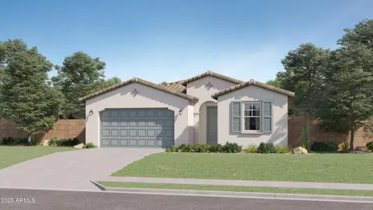 New construction Single-Family house 16722 W Audrey Ln, Surprise, AZ 85387 Clark II Plan 4076- photo 0