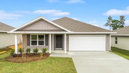 New construction Single-Family house 250 Dockside Rd, Freeport, FL 32439 plan The Cali - image
