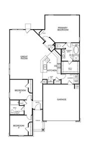 This floor plan features 3 bedrooms, 2 full baths and over 1,700 square feet of living space.