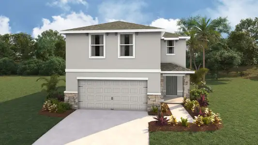 New construction Single-Family house 4271 Sw 69Th St, Ocala, FL 34476 plan Elston - image