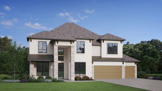 New construction Single-Family house 312 Magnolia Bloom Court, Willis, TX 77318 Falcon II- photo 0