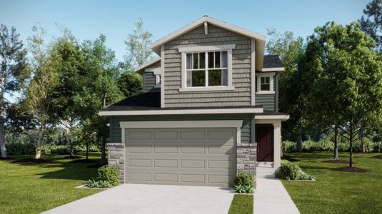 New construction Single-Family house 2618 White Cloud Pt, Colorado Springs, CO 80904 plan Elm - image