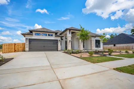 New construction Single-Family house 41818 Wendele Wy, Todd Mission, TX 77316 plan Madison 3475 - image
