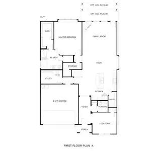 New construction Single-Family house 109 Ponce De Leon Rd, Granbury, TX 76048 plan Concept 2870 - image
