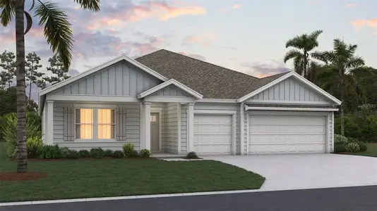New construction Single-Family house 160 Springwood Dr, Palm Coast, FL 32137 plan Camden - image