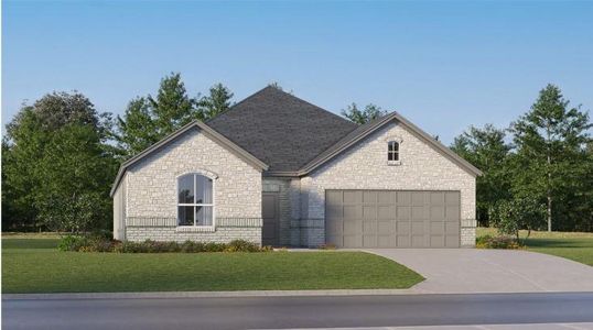 New construction Single-Family house 3027 Ruby Ridge Drive, Katy, TX 77493 Hendrix- photo 0