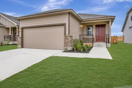 New construction Single-Family house 4255 Winston Wy, New Braunfels, TX 78130 plan Azalea - image