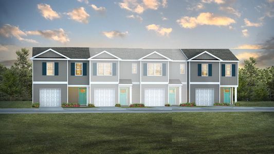 New construction Single-Family house 3102 Lobelia Ln, Leland, NC 28451 plan MITCHELL TOWNHOME - image
