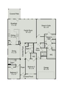 New construction Single-Family house 1903 Temple Grove Dr, Iowa Colony, TX 77583 plan The Avery - image 2