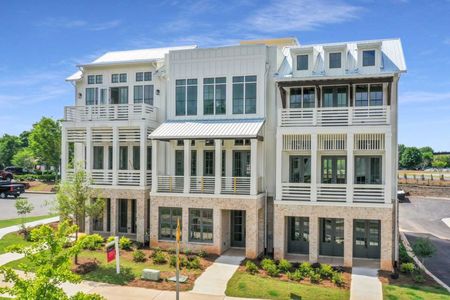 New construction Townhouse house 2033 Heritage Walk, Unit 6, Milton, GA 30004 The Crossroads- photo 0