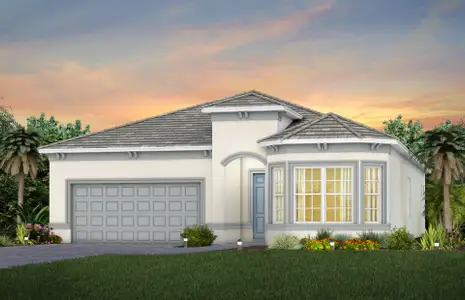 New construction Single-Family house 7136 Chapel Creek Ln, North Fort Myers, FL 33917 plan Prestige - image