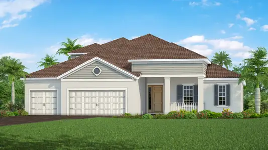 New construction Single-Family house 2618 Paradise Plum Dr, Sarasota, FL 34240 plan Santa Catalina - image