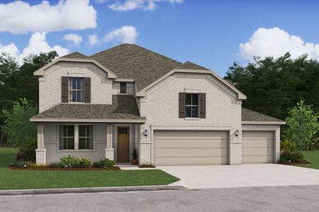 New construction Single-Family house 1381 Imperial Ranch Way, Dayton, TX 77535 Omaha- photo 0