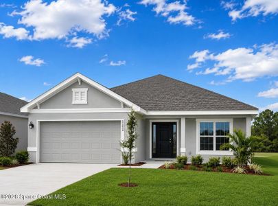 New construction Single-Family house 1015 Kylar Dr Nw, Palm Bay, FL 32907 plan 2200 - image