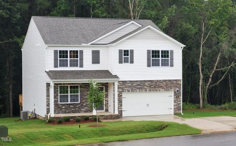 New construction Single-Family house 63 Ogburn Hicks Way, Willow Spring, NC 27592 HAYDEN- photo 0