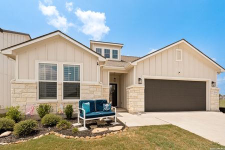 New construction Single-Family house 2038 Newforest Peak, New Braunfels, TX 78130 plan Sunrise View - image