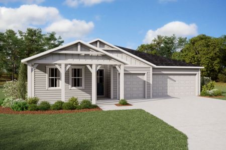 New construction Single-Family house 109 Holly Creek Dr, St. Johns, FL 32259 plan Hawkin - image