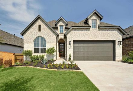 New construction Single-Family house 413 Five Mile Creek Way, Kyle, TX 78640 Denton Plan- photo 19 19