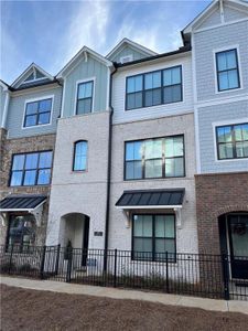 New construction Townhouse house 525 Ashbury Dr, Unit 109, Alpharetta, GA 30076 plan The Danielson - image