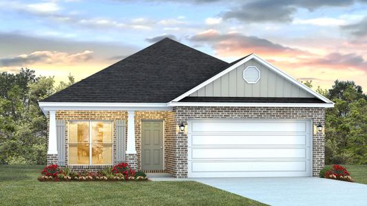 New construction Single-Family house 145 Eunola Ln, Freeport, FL 32439 plan Oakley - image