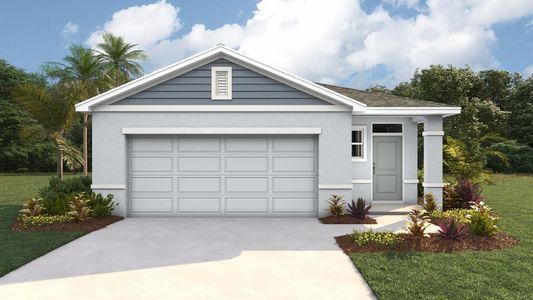 New construction Single-Family house 35871 Sunflower Hill Dr, Zephyrhills, FL 33541 plan Harper - image