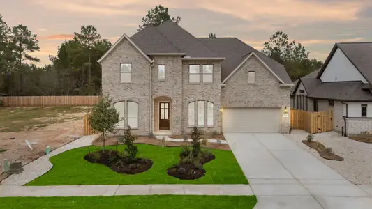 New construction Single-Family house 1768 Howler Wy, Todd Mission, TX 77316 plan Briggs - image