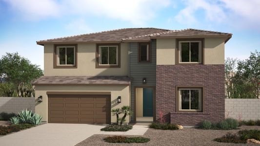 Desert Prairie Elevation | Limetta | Harvest at Citrus Park | New Homes in Goodyear, AZ | Landsea Homes