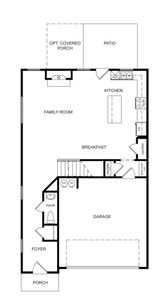 New construction Single-Family house 11803 Rizvan Pl, Covington, GA 30014 plan The Baxter - image 6