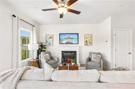 New construction Townhouse house 90 Vickers Point Dr, Fairburn, GA 30213 - image