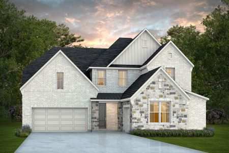 New construction Single-Family house 3818 Hermitage Dr, Katy, TX 77493 plan Gillett - image
