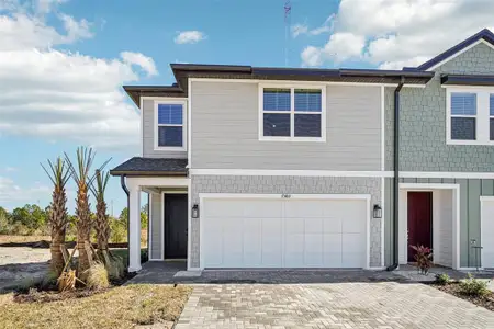 New construction Townhouse house 7580 Deer Valley Cir, Tampa, FL 33635 plan Beach - image