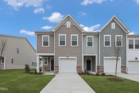 New construction Townhouse house 511 Hester Rd, Durham, NC 27703 plan Carson II - image