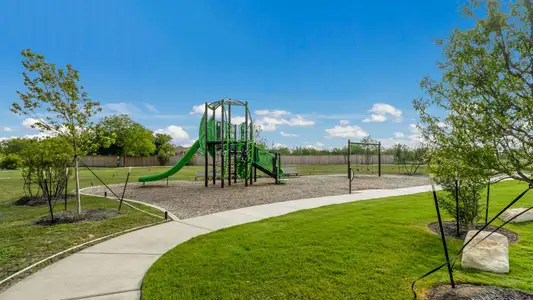 New construction Single-Family house 126 Orange Flame Blvd, Kyle, TX 78640 plan The Violet - image