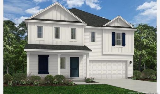 New construction Single-Family house 225 Greenbay St, Lillington, NC 27546 plan Wayfare - image