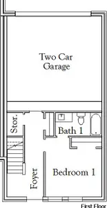 New construction Single-Family house Arlington, TX 76006 plan The Wild Card - image