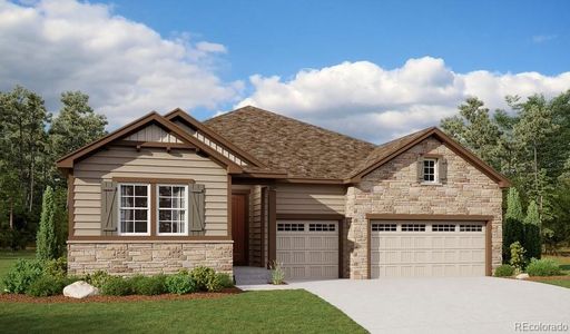 New construction Single-Family house 4975 Hickory Oaks St, Castle Rock, CO 80104 Darius- photo 0 0