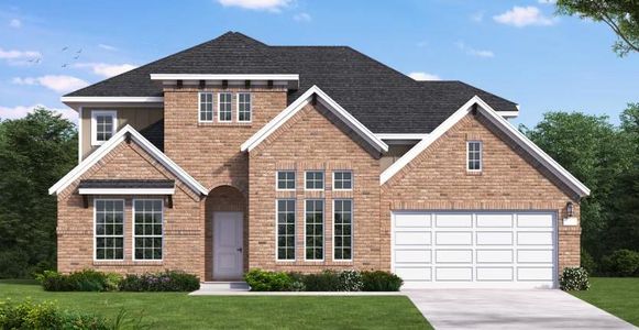 New construction Single-Family house 1513 Treasure Map Vw, Leander, TX 78641 Zavalla- photo 0