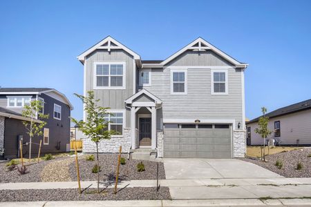 New construction Single-Family house 182 Mia Ln, Johnstown, CO 80534 plan Marigold - image
