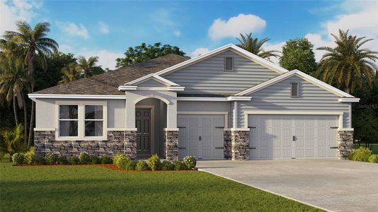 New construction Single-Family house 7064 SW 44th Cir, Ocala, FL 34476 plan Camden - image