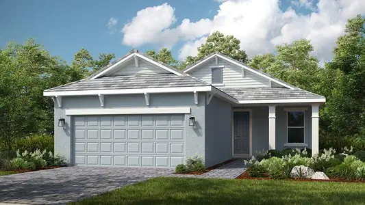 New construction Single-Family house 13321 Sw Mazzano St, Port St. Lucie, FL 34987 plan Capri - image