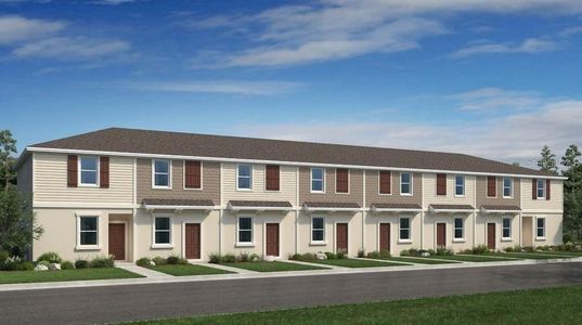 New construction Townhouse house 14044 Textile Run, Parrish, FL 34219 null- photo 0