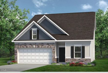 New construction Single-Family house 4868 Pioneer Dr, Sanford, NC 27330 plan Caldwell E  - image