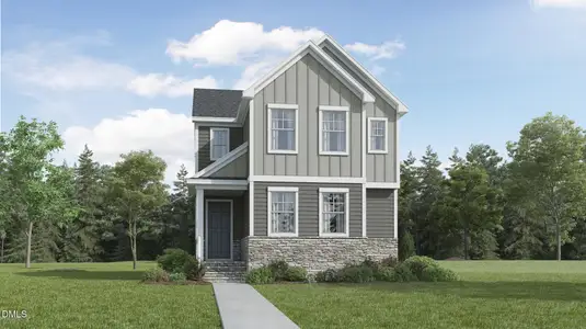New construction Single-Family house 508 Everglow Ln, Garner, NC 27529 plan Waterbury - image