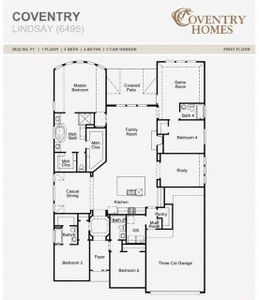 New construction Single-Family house 41762 Wendele Wy, Todd Mission, TX 77316 plan Lindsay - image