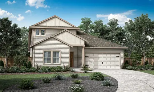New construction Single-Family house 109 Wagon Spoke Wy, Liberty Hill, TX 78642 plan Savannah - image