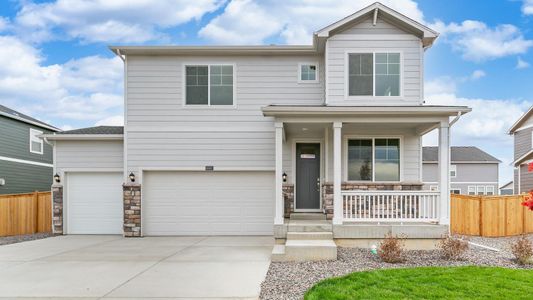 New construction Single-Family house 9856 Ceylon Ct, Commerce City, CO 80022 plan Holcombe - image