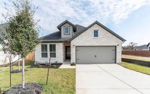 New construction Single-Family house 129 Elderberry Dr, Salado, TX 76571 plan Montauk - image