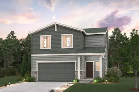 New construction Single-Family house 2464 Liam St, Fort Lupton, CO 80621 plan The Ponderosa - image